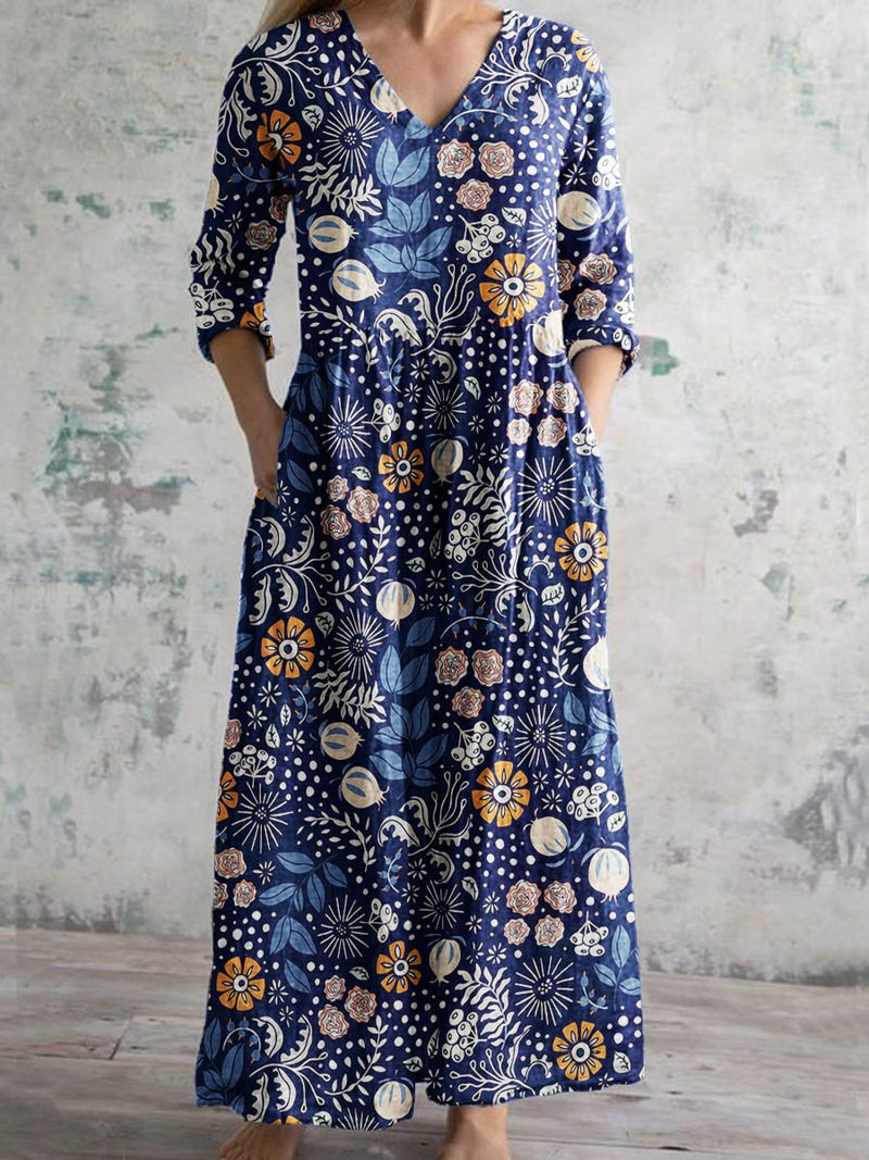 Klassische Vintage Kleid