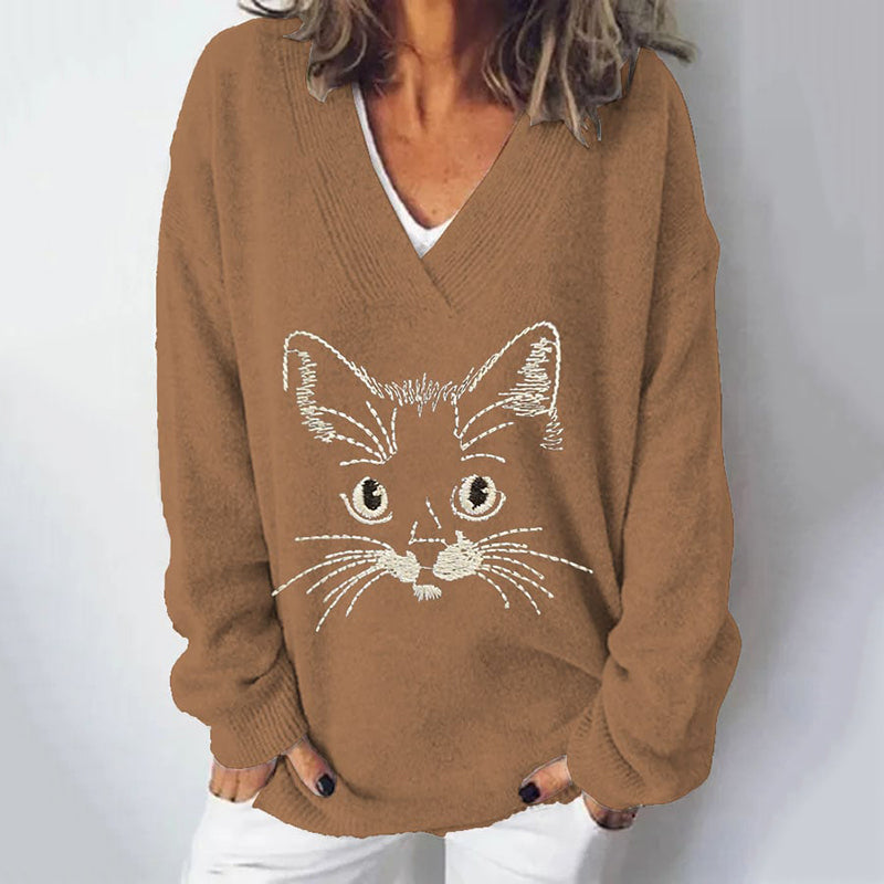 Zeitloser Vintage-Stil Pullover