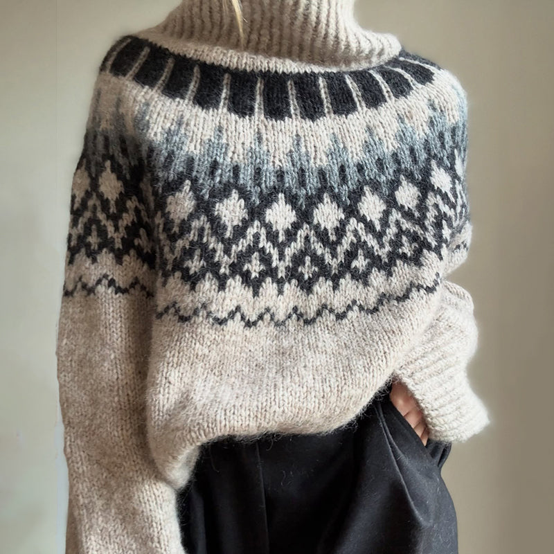 Klassischer Vintage-Pullover