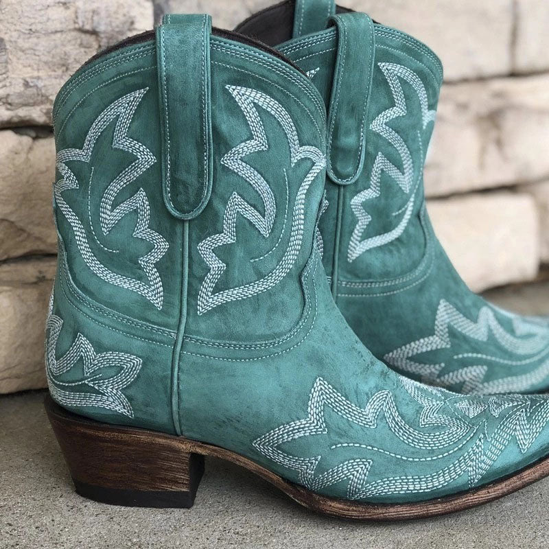 Vintage-inspirierte orthopädische Stiefel
