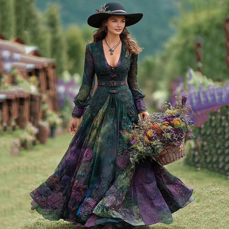Vintage inspirierte Kleid