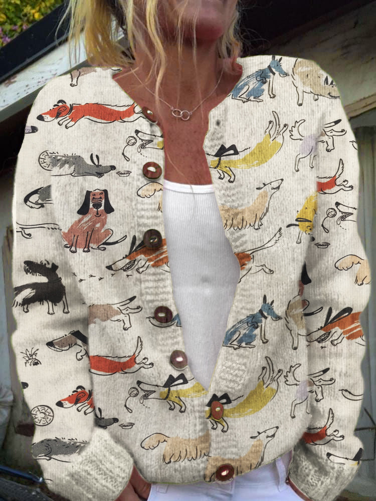 Vintage inspirierte Strickjacke