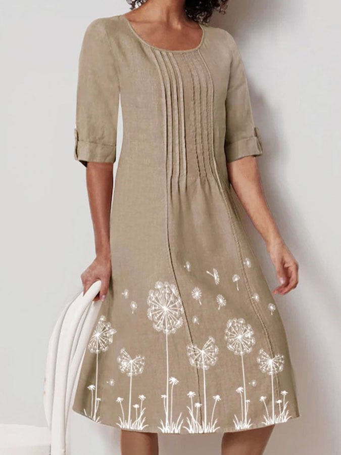 Anmutig gestaltete Kleid
