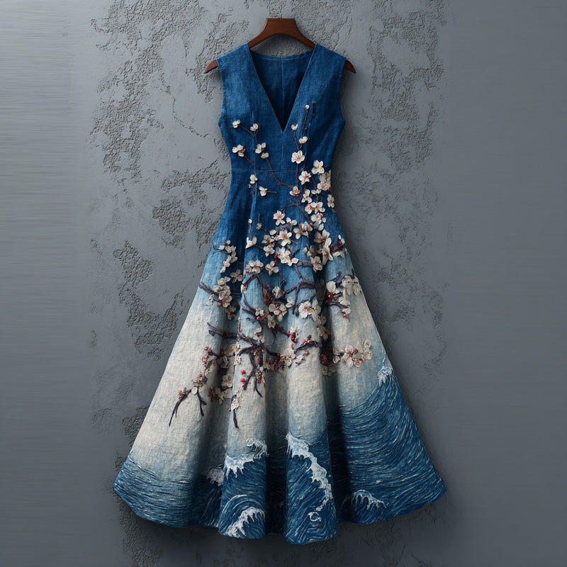 Klassische Vintage Kleid
