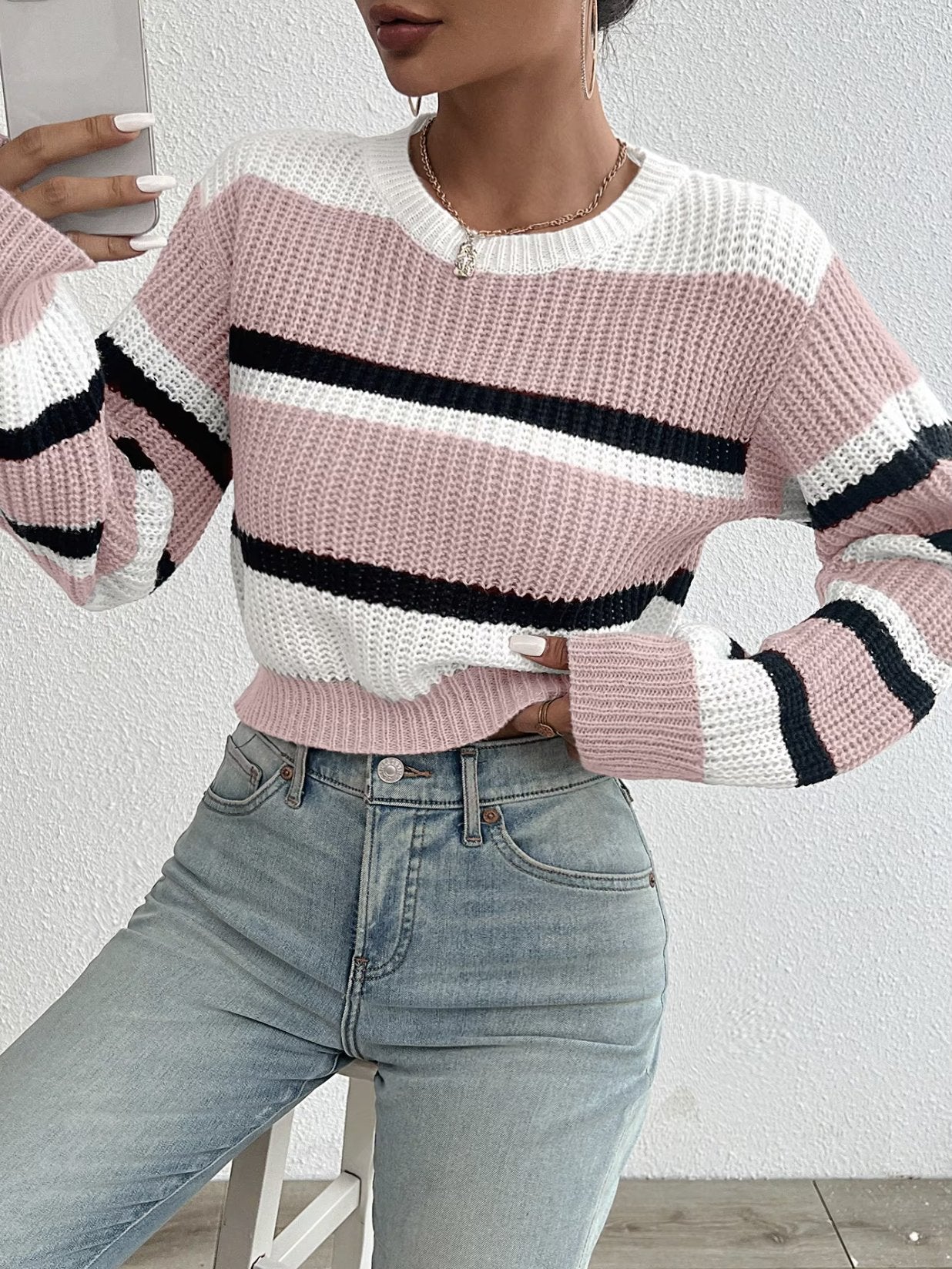 Elegant gestaltete Pullover