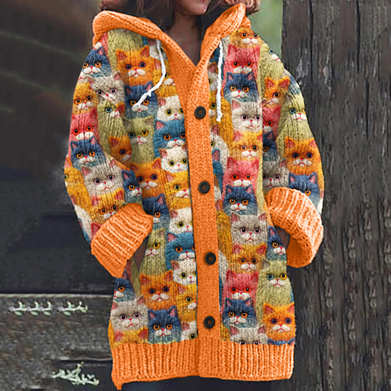 Klassisch gestaltete Strickjacke