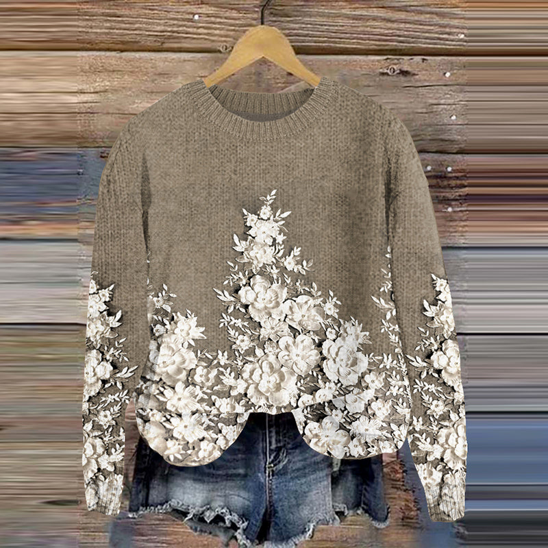 Zeitloser Vintage-Stil Pullover