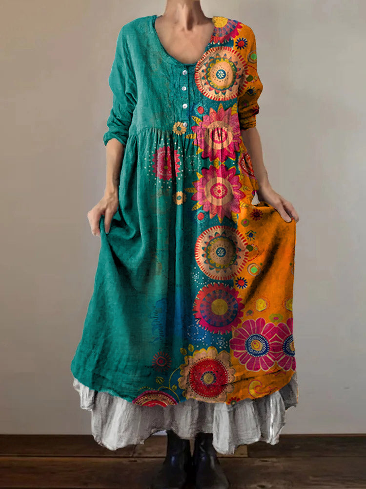 Durchdacht gestaltete Kleid