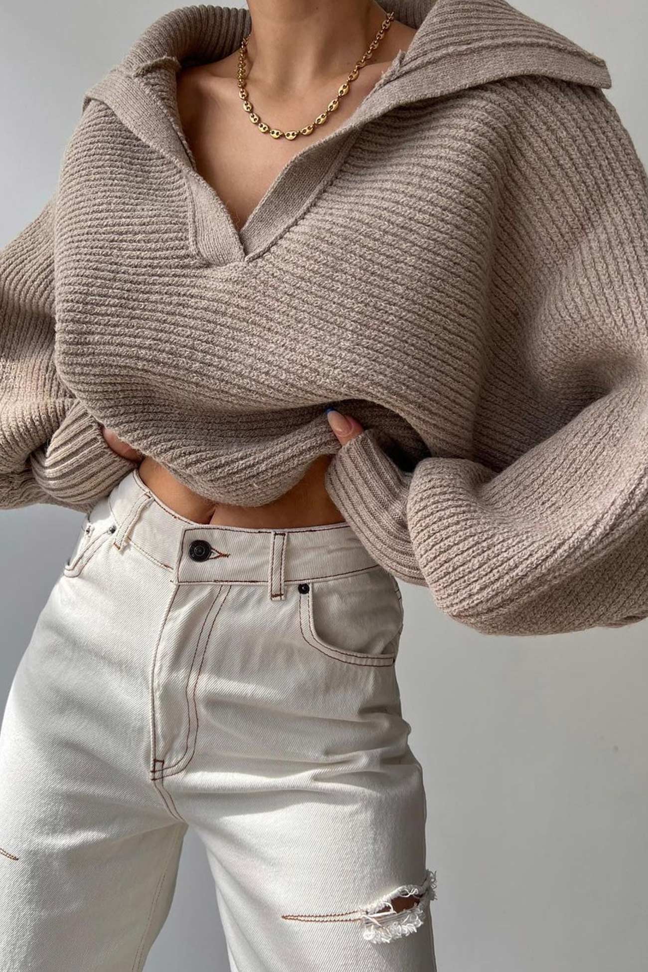 Durchdacht gestaltete Pullover