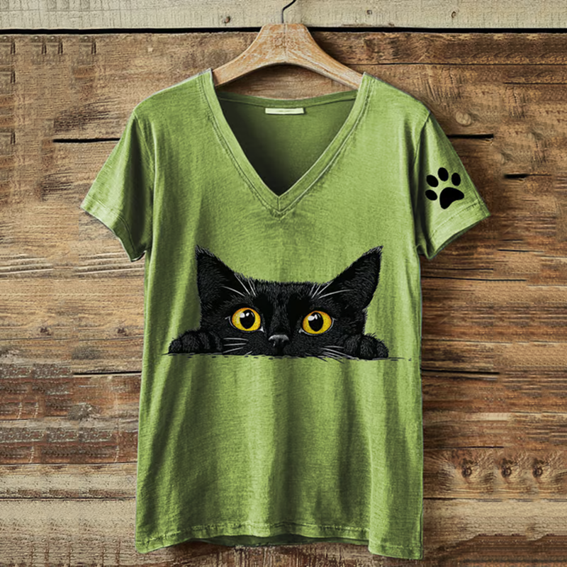 Zeitloser Vintage-Stil T-Shirt