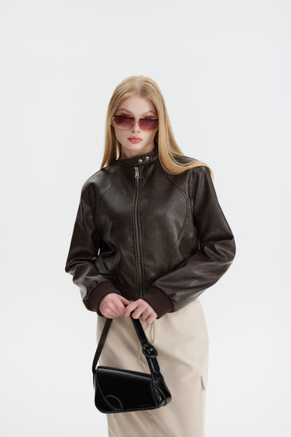 Anmutig gestaltete Jacke