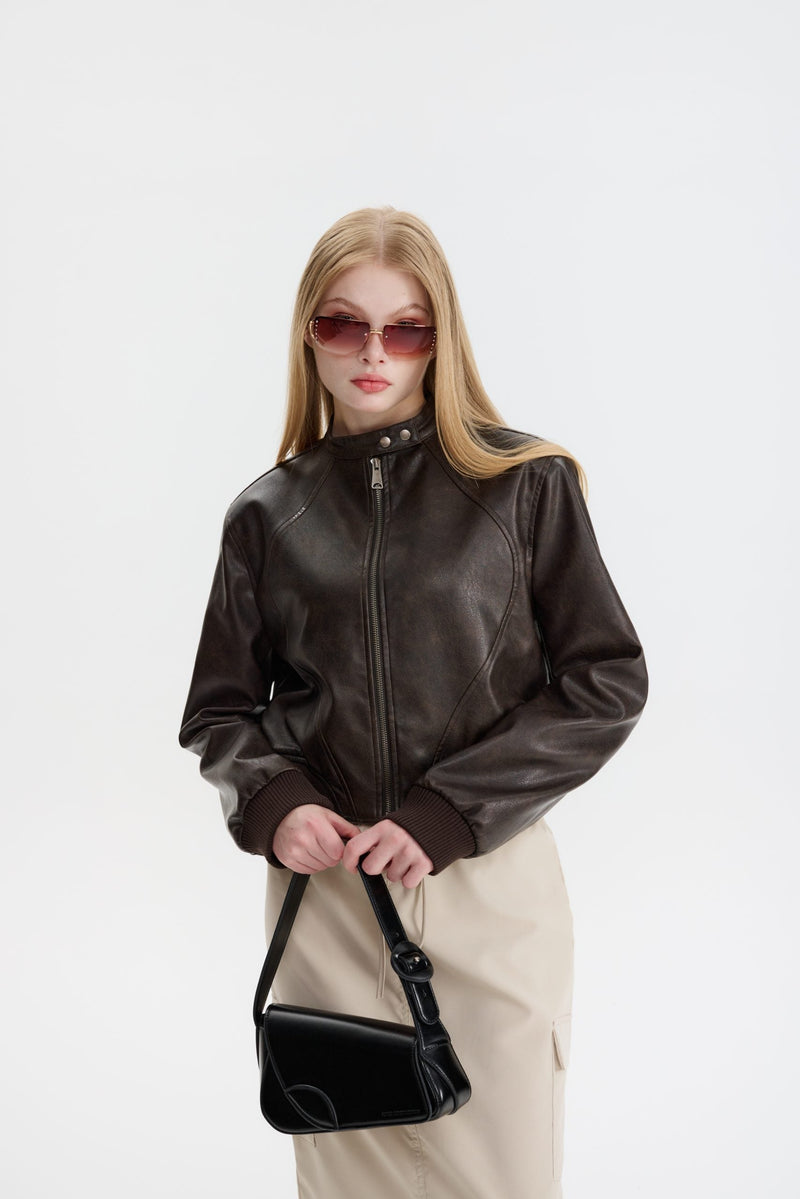 Anmutig gestaltete Jacke