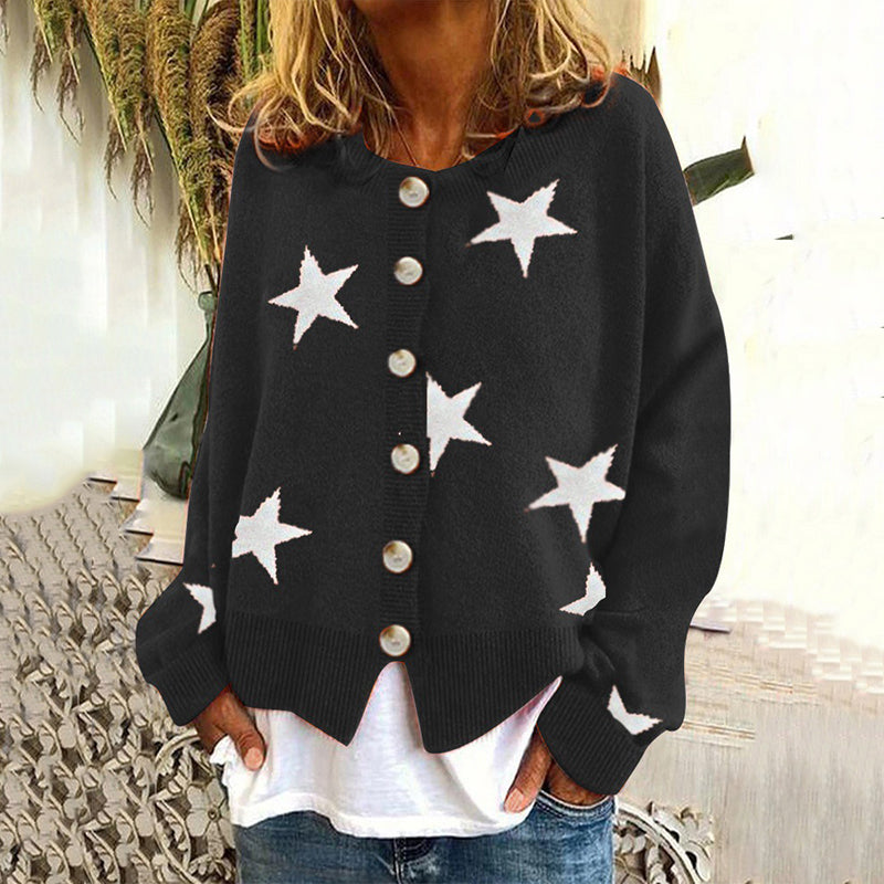 Wunderschön gefertigte Strickjacke
