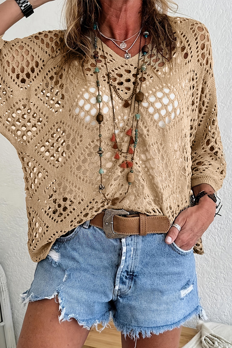 Zeitloser Vintage-Stil Pullover