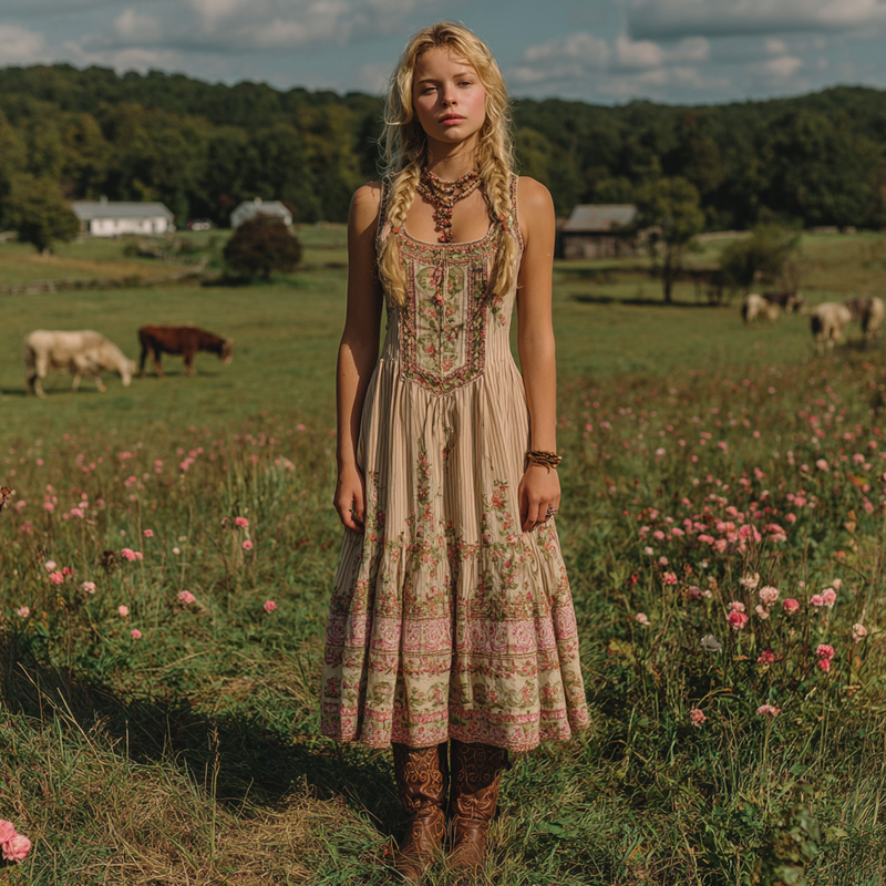 Wunderschön gefertigte Kleid