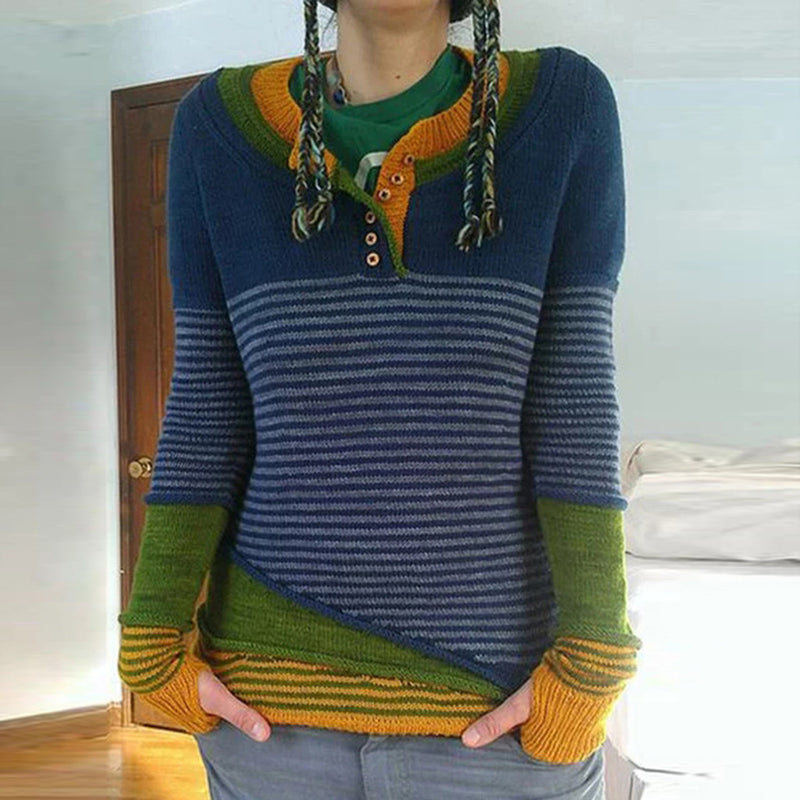 Zeitloser Vintage-Stil Pullover