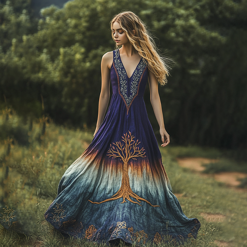 Durchdacht gestaltete Kleid