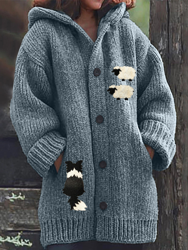 Elegant gestaltete Strickjacke