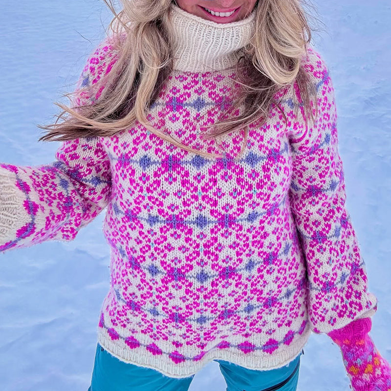 Zeitloser Vintage-Stil Pullover