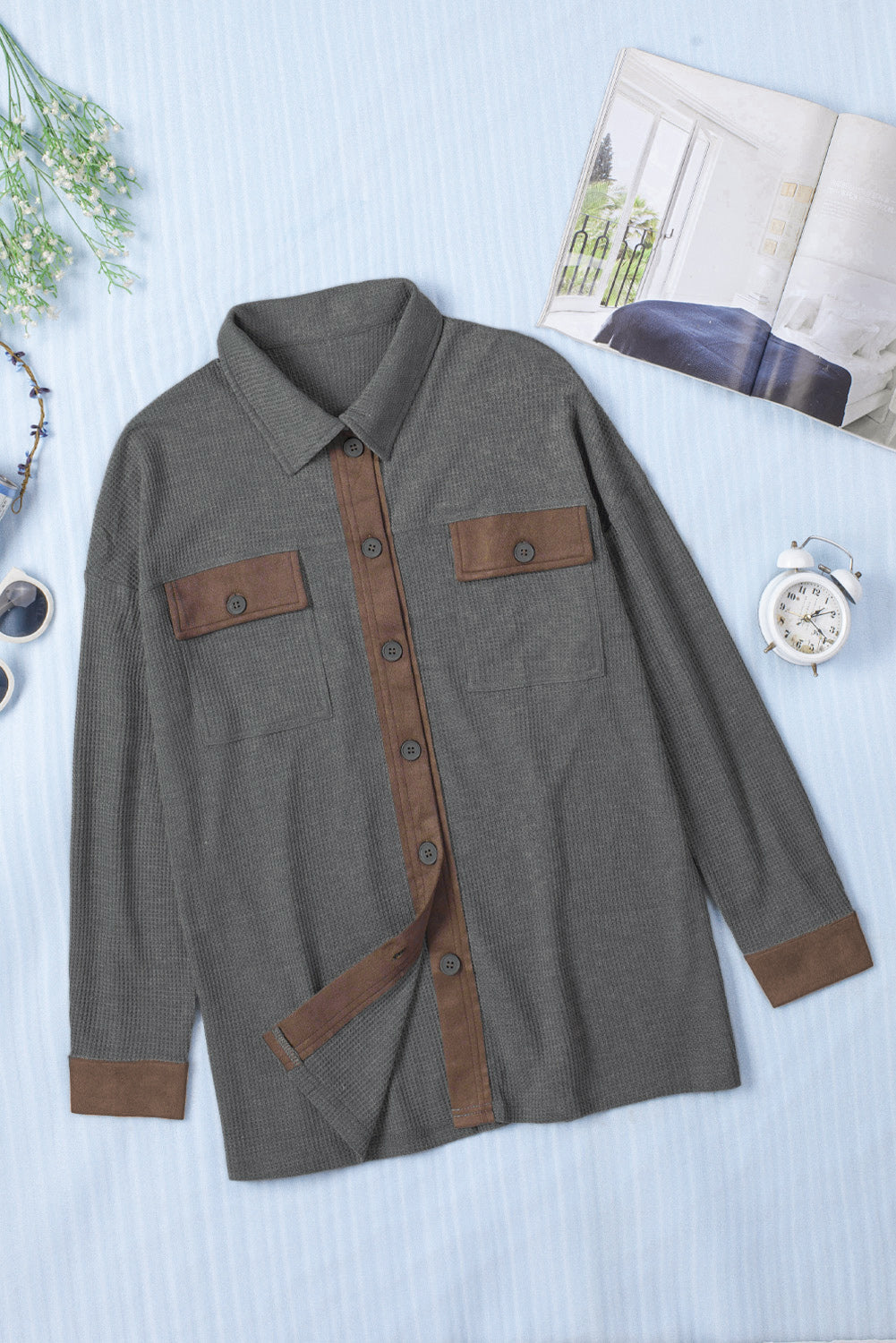 Anmutig gestaltete Jacke