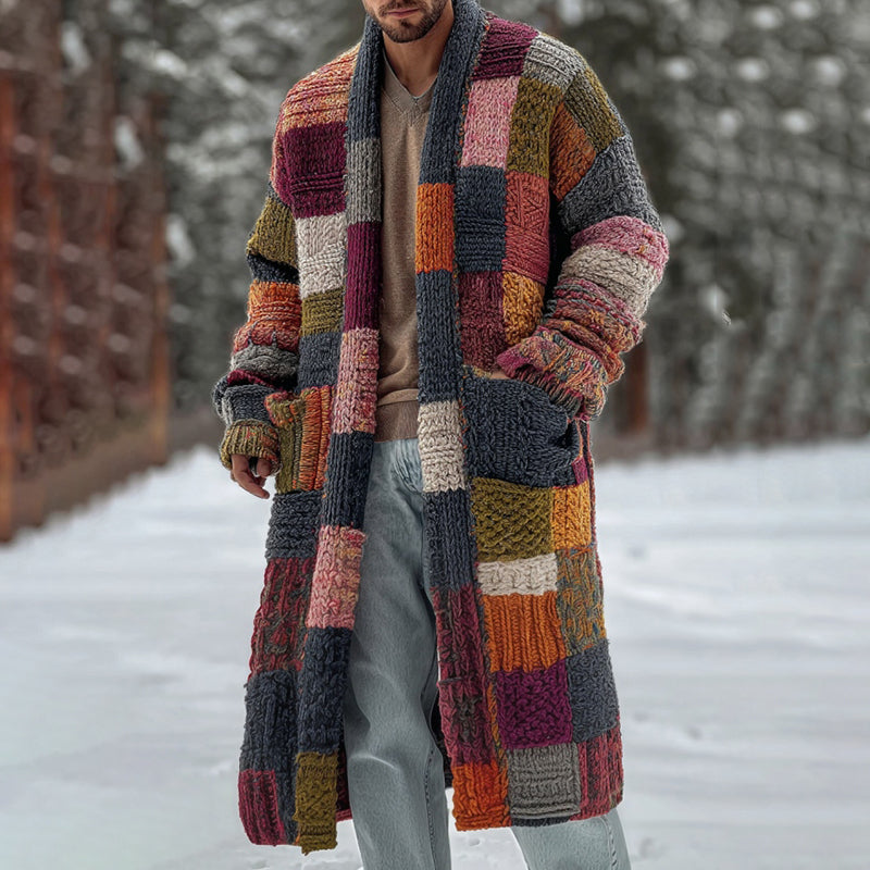 Zeitloser Vintage-Stil Strickjacke