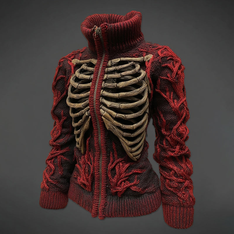 Vintage inspirierte Strickjacke