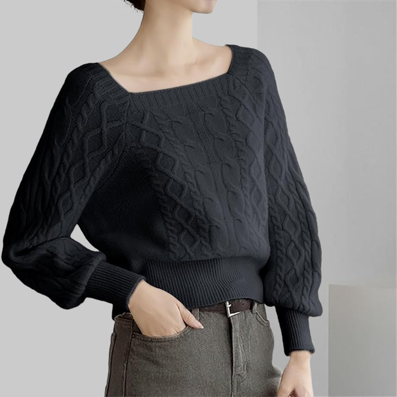 Zeitloser Vintage-Stil Pullover