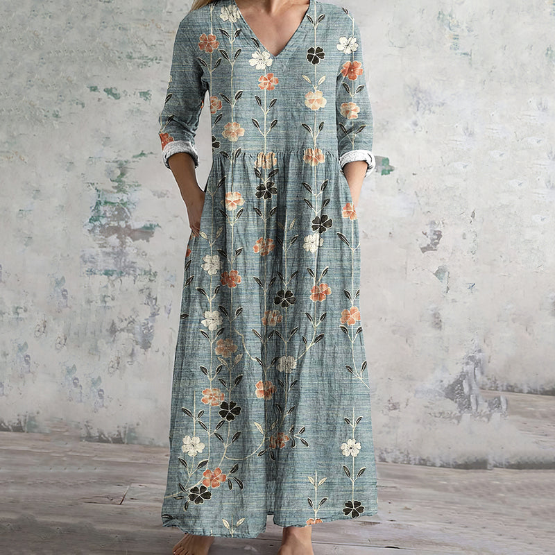 Zeitloser Vintage-Stil Kleid