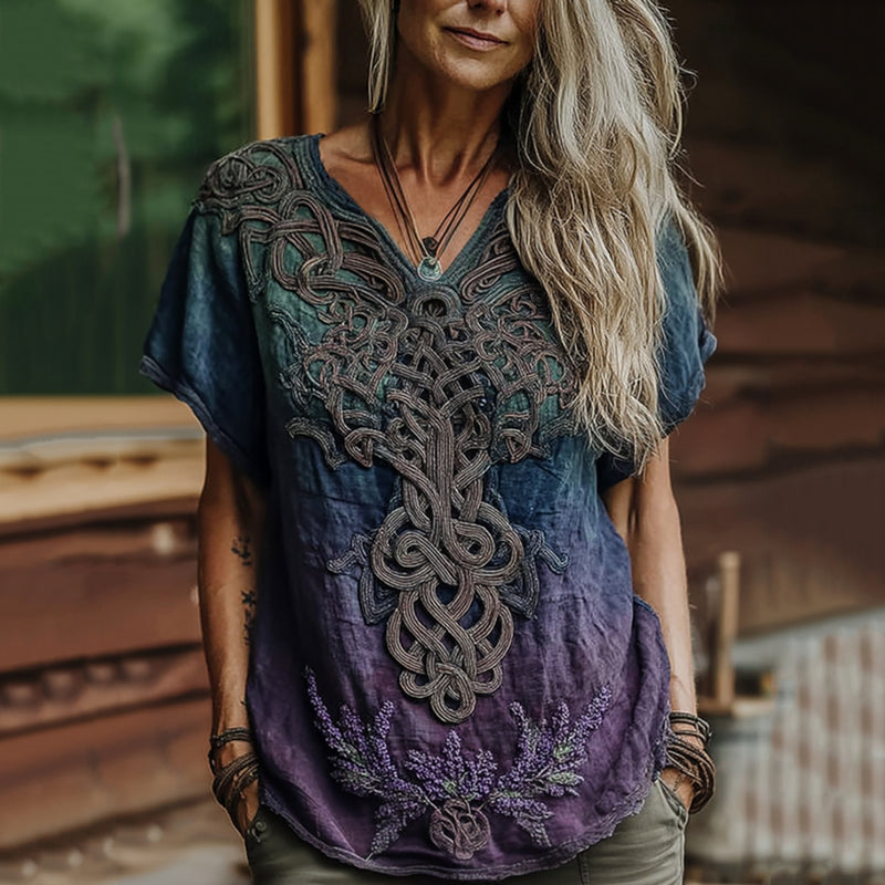 Zeitloser Vintage-Stil T-Shirt