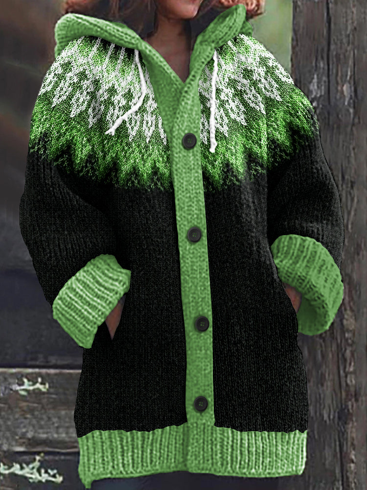 Wunderschön gefertigte Strickjacke