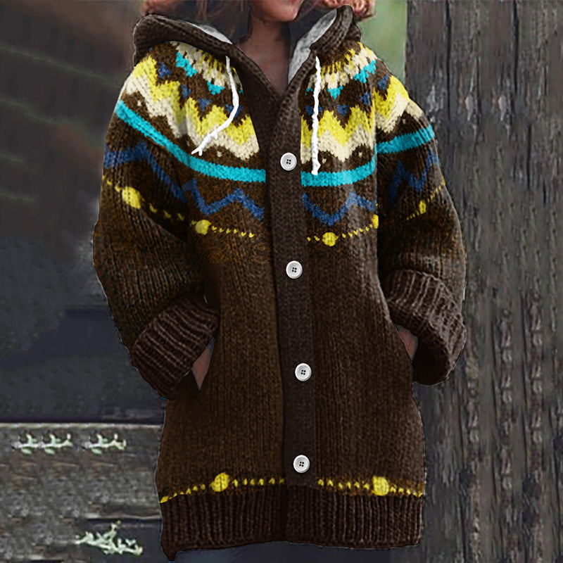 Klassische Vintage Strickjacke