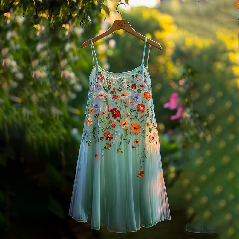 Klassisch gestaltete Kleid