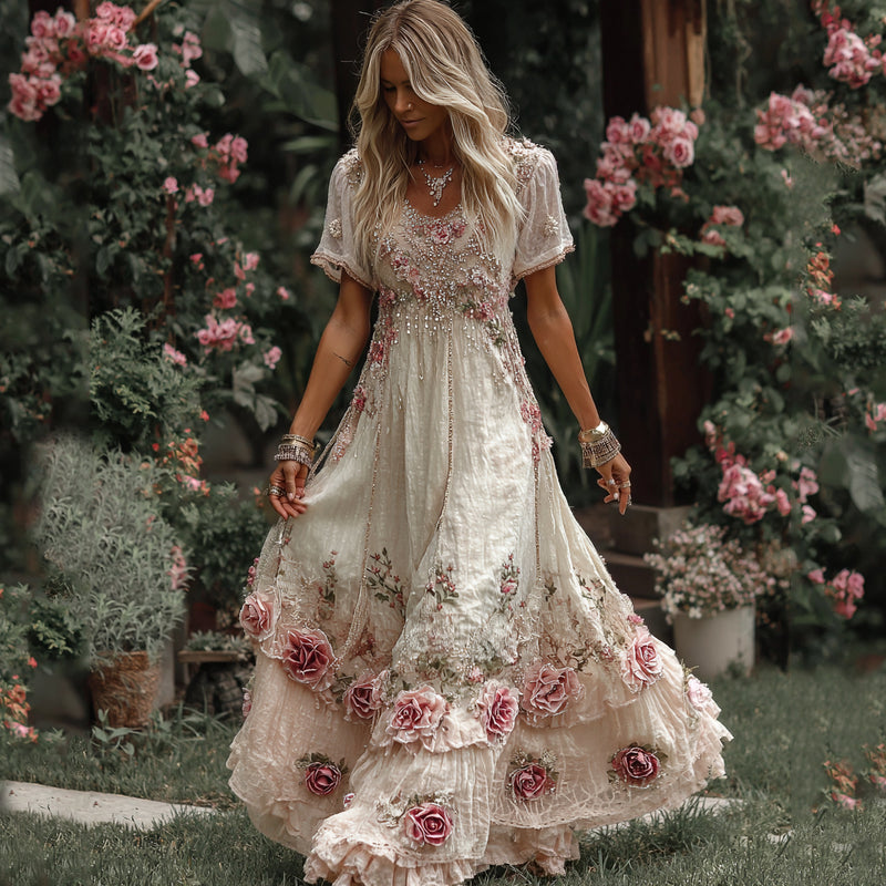 Zeitloser Vintage-Stil Kleid