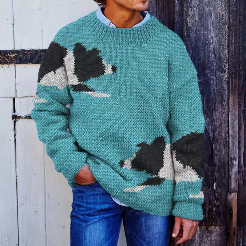 Zeitloser Vintage-Stil Pullover