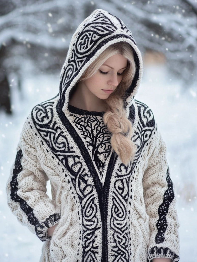 Elegant gestaltete Strickjacke