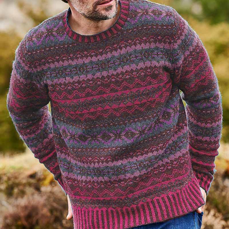 Zeitloser Vintage-Stil Pullover