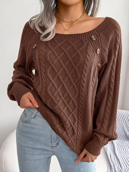 Zeitloser Vintage-Stil Pullover