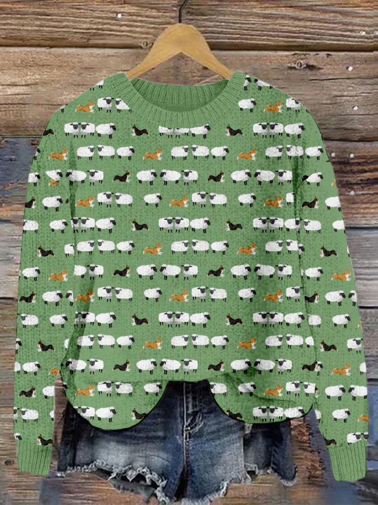Zeitloser Vintage-Stil Pullover