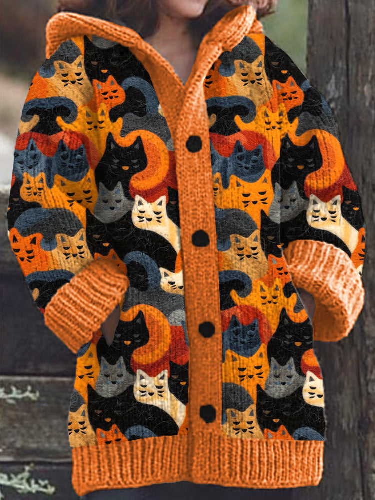 Wunderschön gefertigte Strickjacke