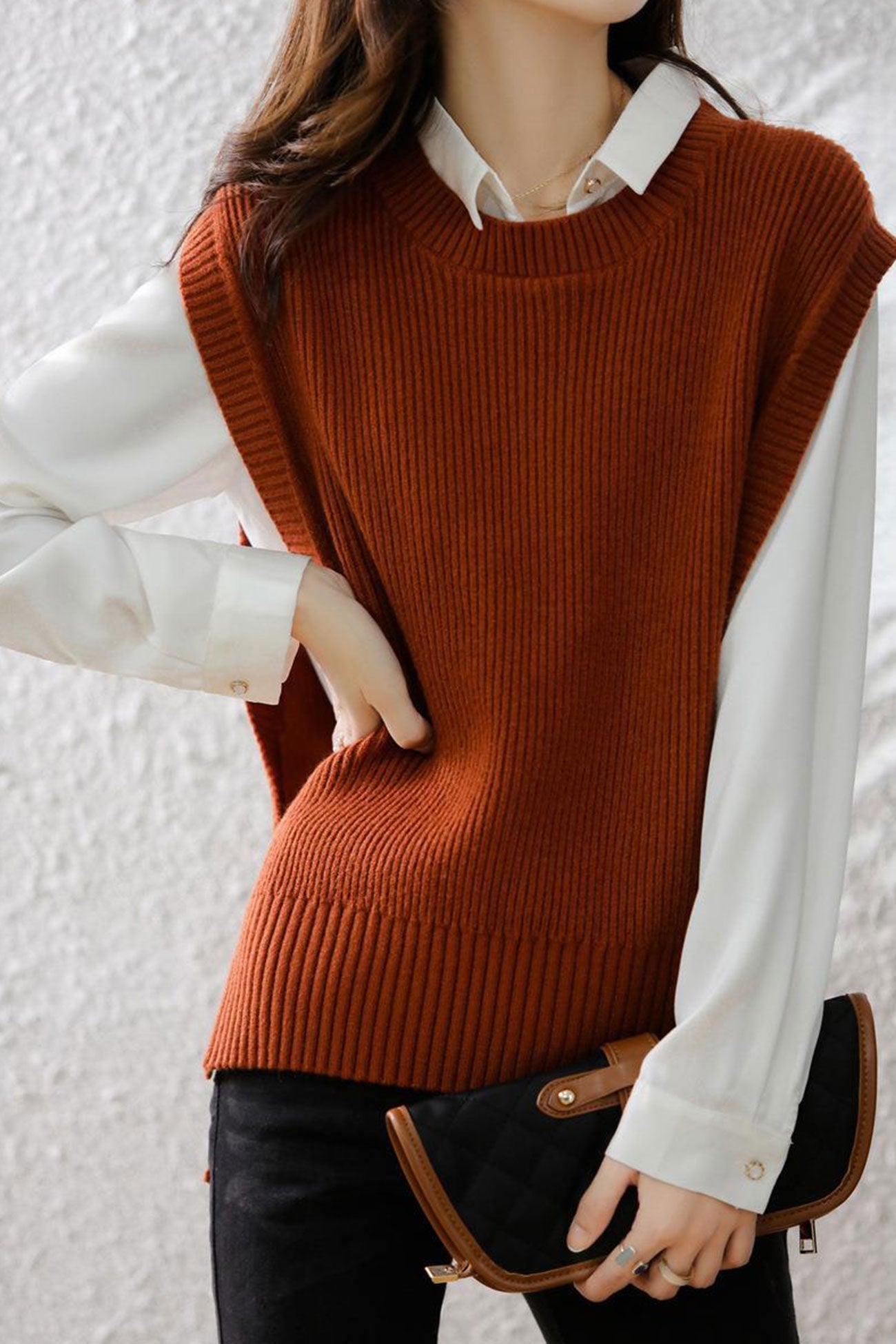 Zeitloser Vintage-Stil Pullover