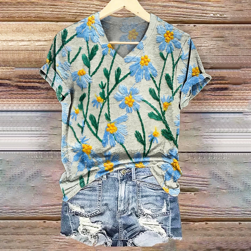Elegant gestaltete T-Shirt