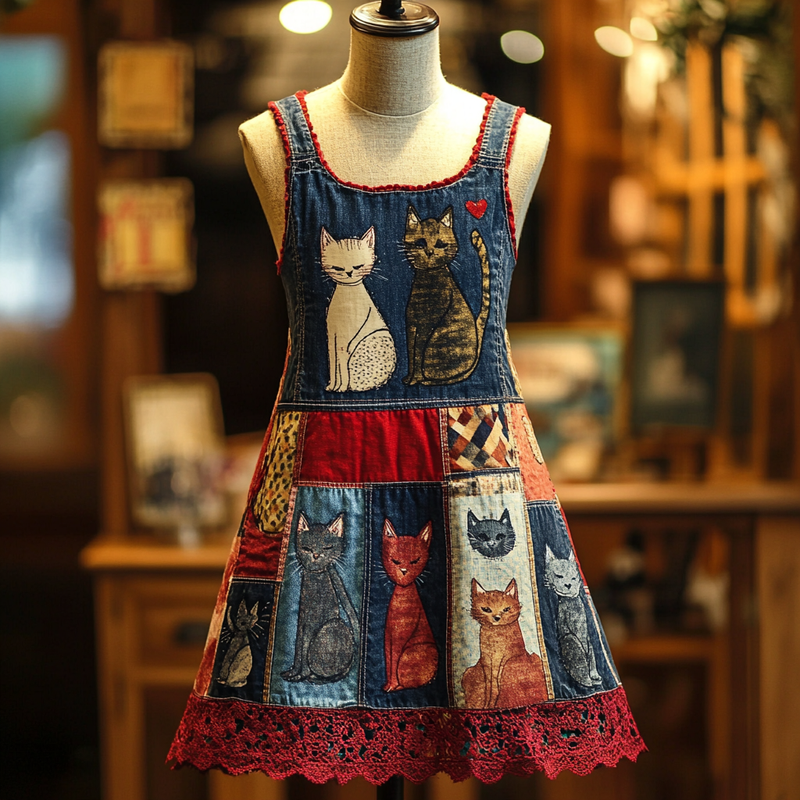 Vintage inspirierte Kleid