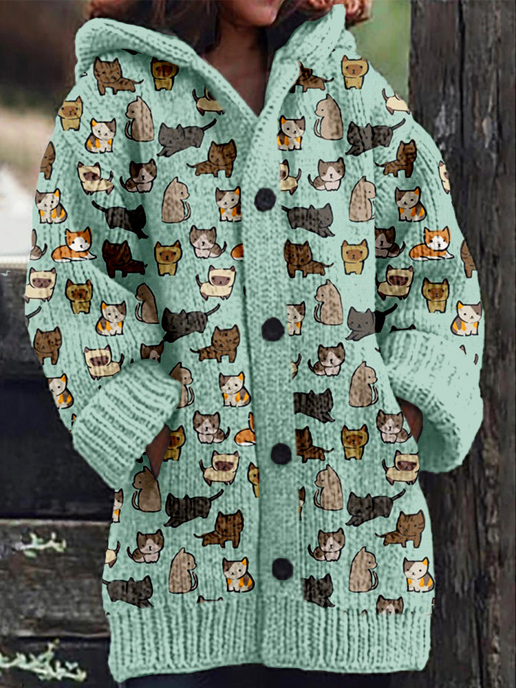 Vintage inspirierte Strickjacke