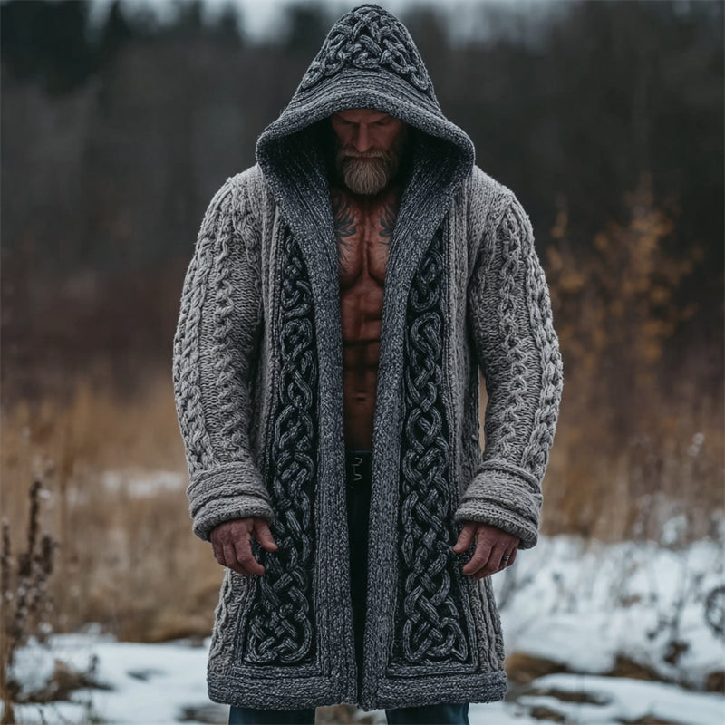 Anmutig gestaltete Strickjacke