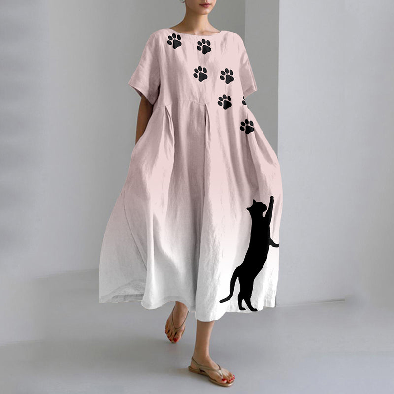 Klassisch gestaltete Kleid