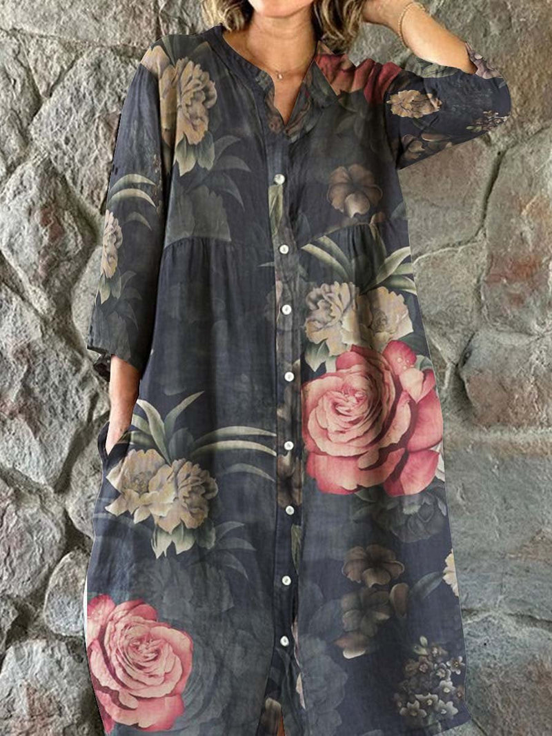 Klassische Vintage Kleid
