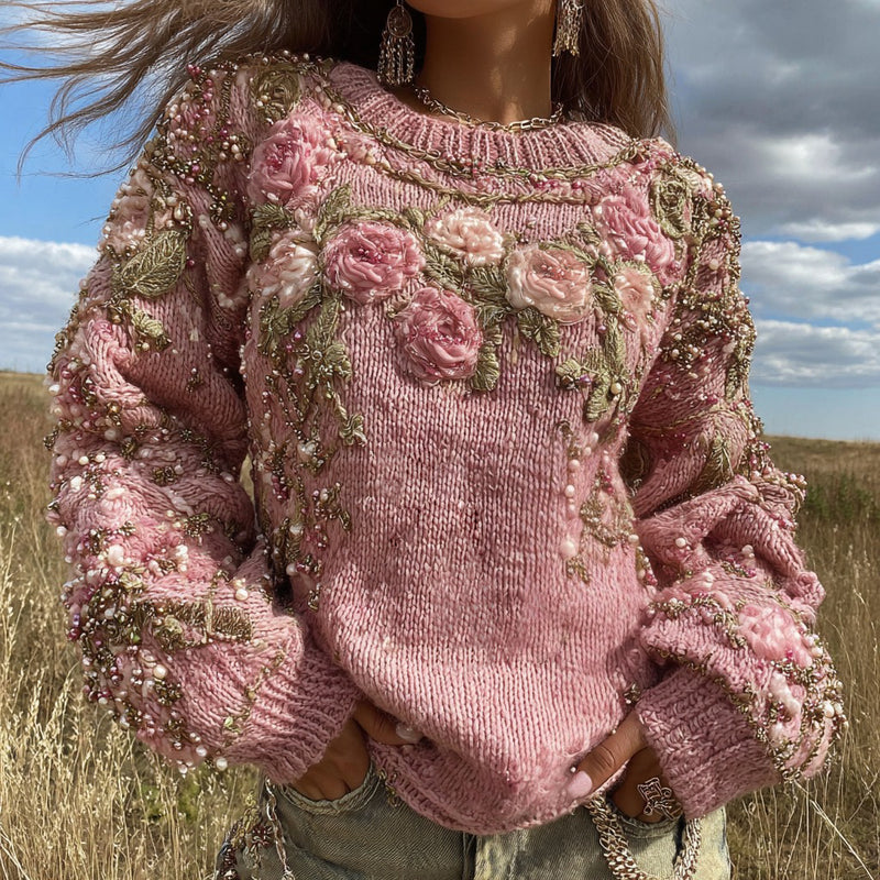 Zeitloser Vintage-Stil Pullover
