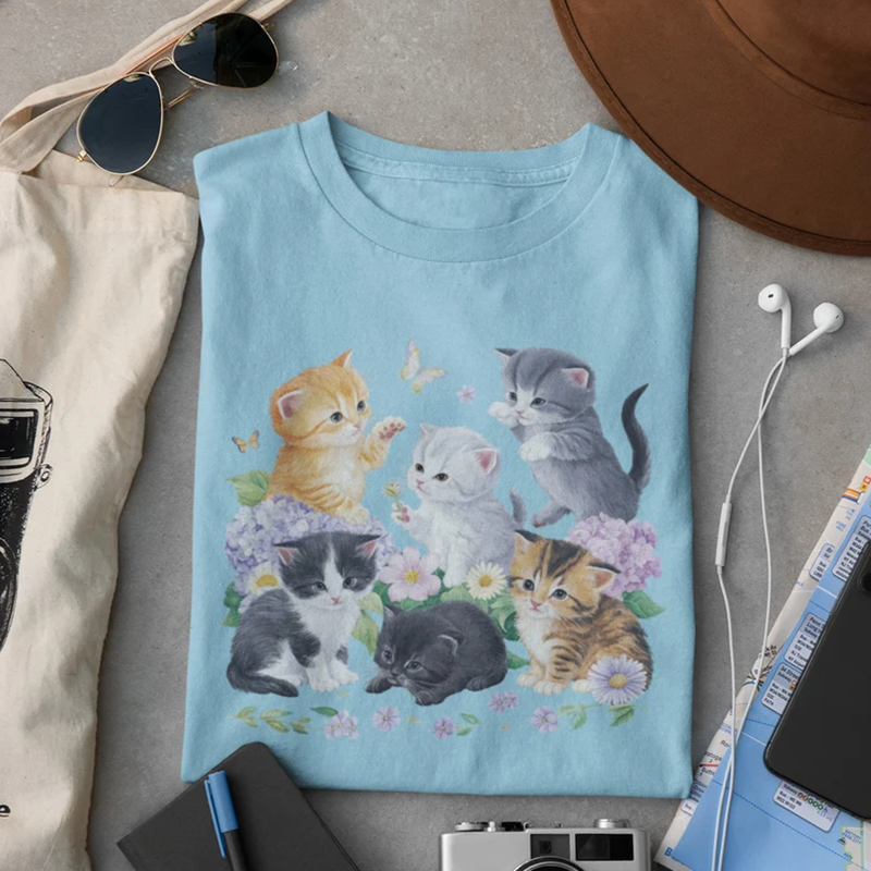 Zeitloser Vintage-Stil T-Shirt
