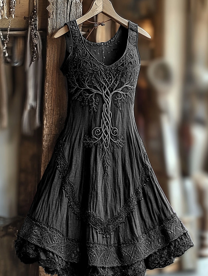 Klassische Vintage Kleid