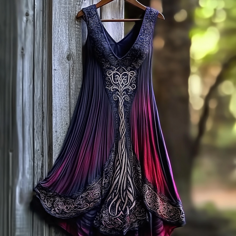 Durchdacht gestaltete Kleid